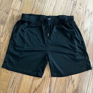 Coofandy Men’s Athletic black shorts size L